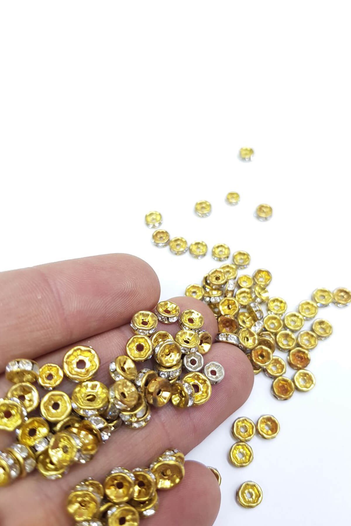 Sarı Rondela 6 mm 10 adet