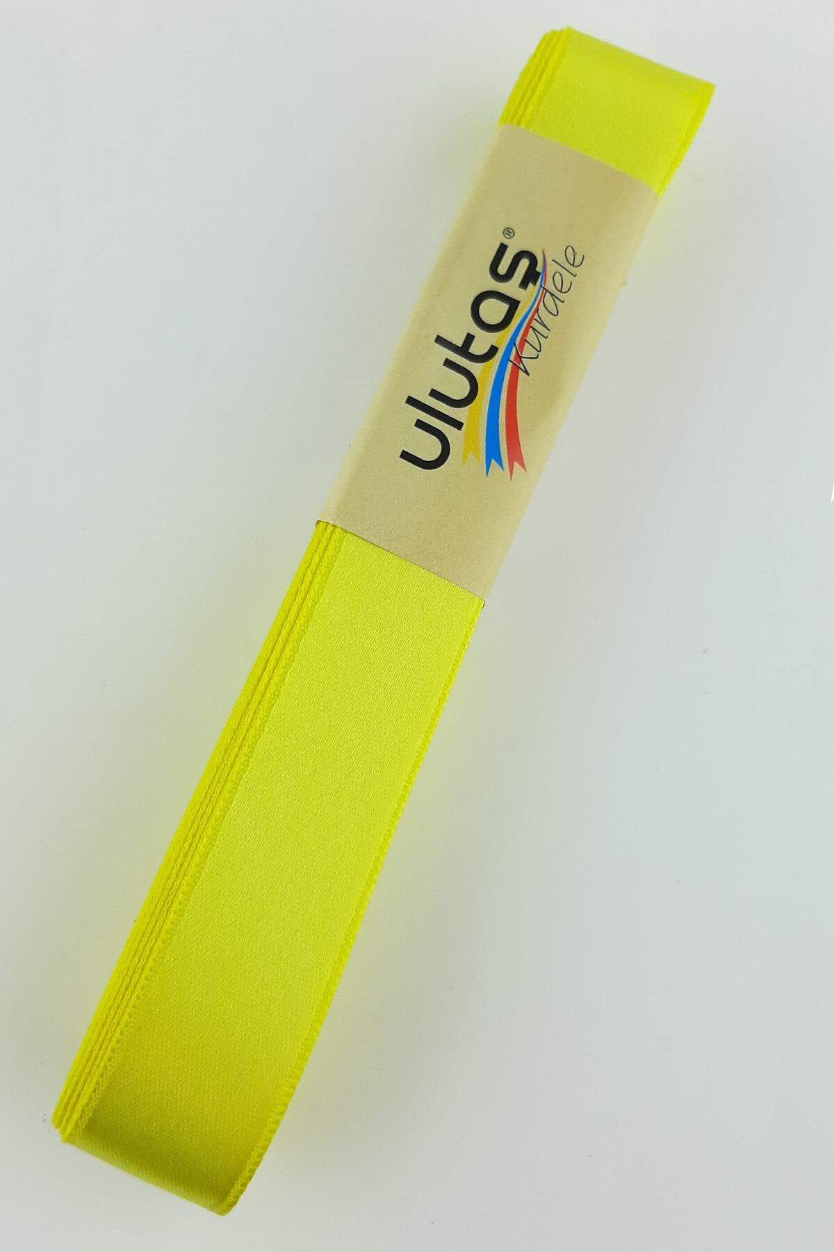 Sarı Saten Kurdele 2 cm 10 mt