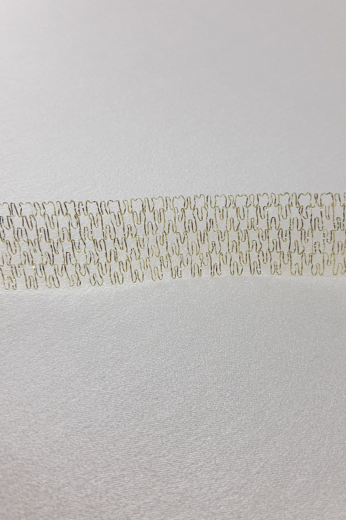 Sarı Simli File Kurdele 2,5 cm