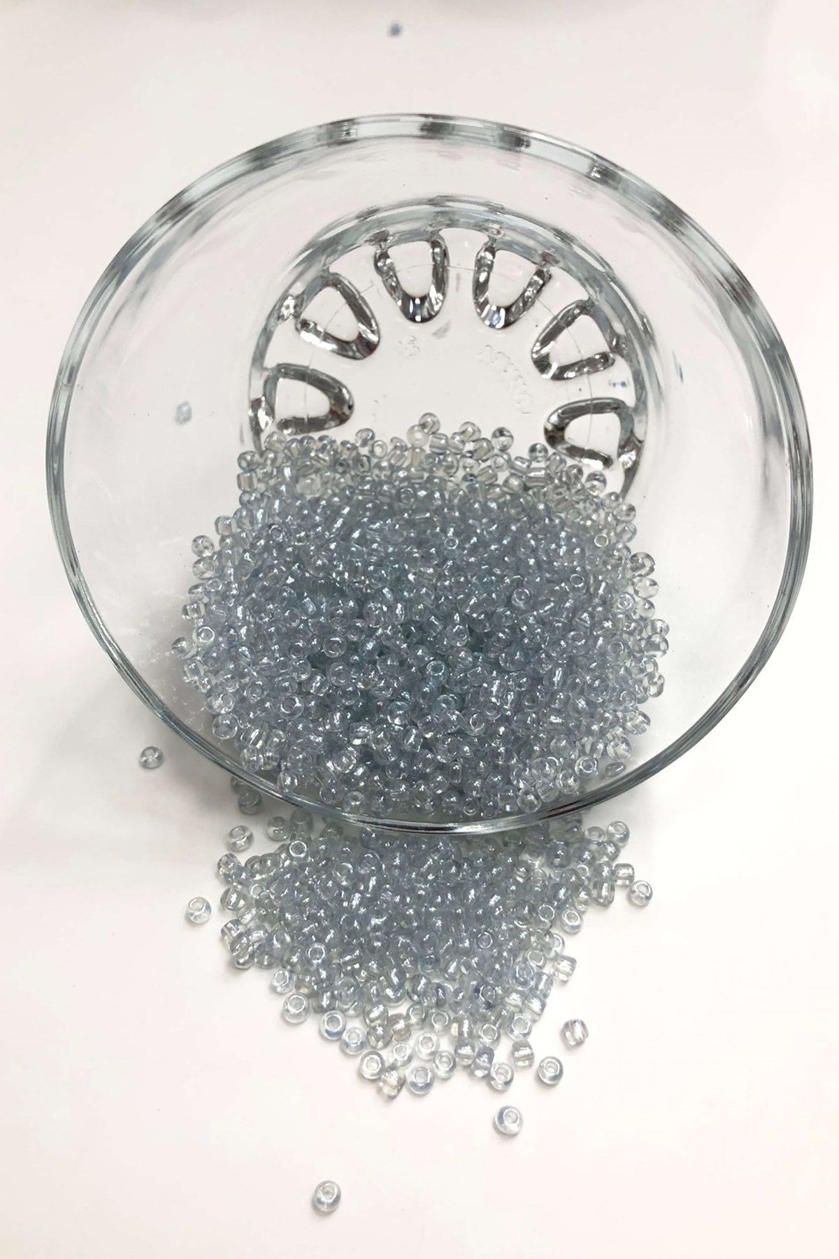 Saydam Turkuaz Kum Boncuk Orta Boy 3 mm 50 gr