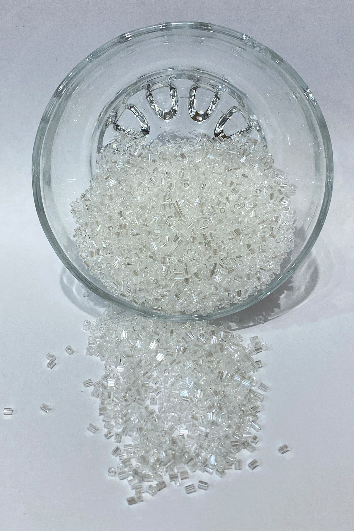 Şeffaf Kesme Boncuk 50 gr