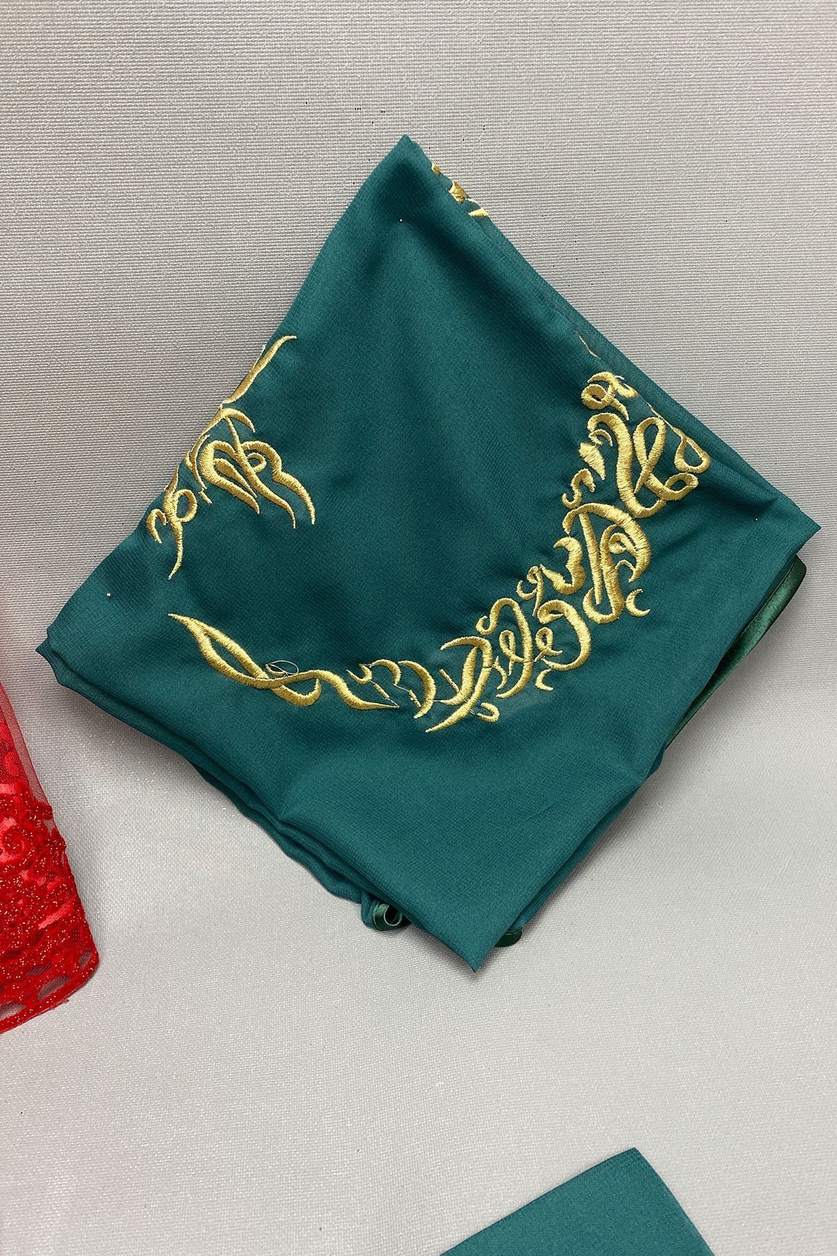 Simli Gelin Duvağı Sim Nakışlı Damat Örtüsü Takı Kurdele Seti