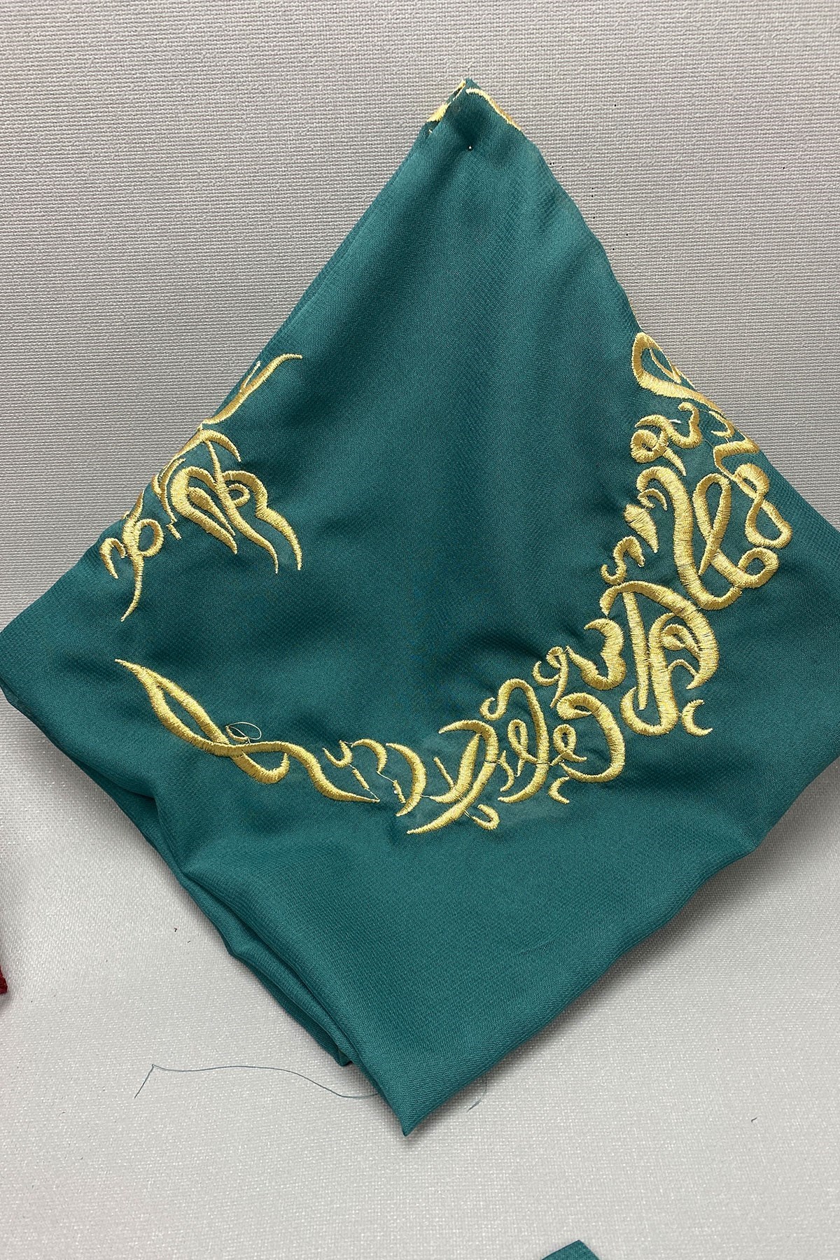 Simli Gelin Duvağı ve Damat Örtüsü Takı Kurdele Set