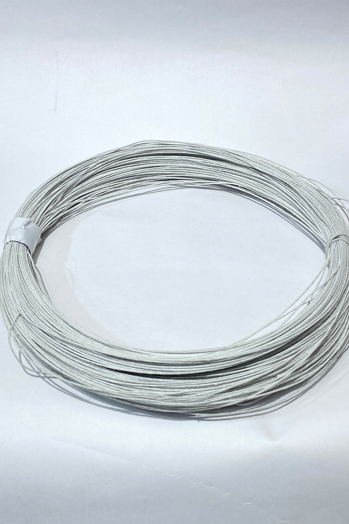 Taç Ve Çiçek Teli-İp Sargılı Metal Tel 1 mm 10 Metre