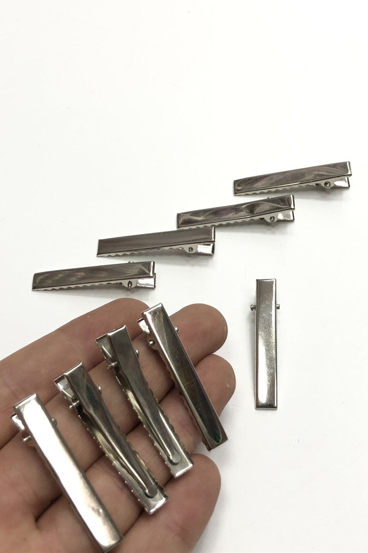Timsah Toka Klipsi 10 Adet 5,5 cm