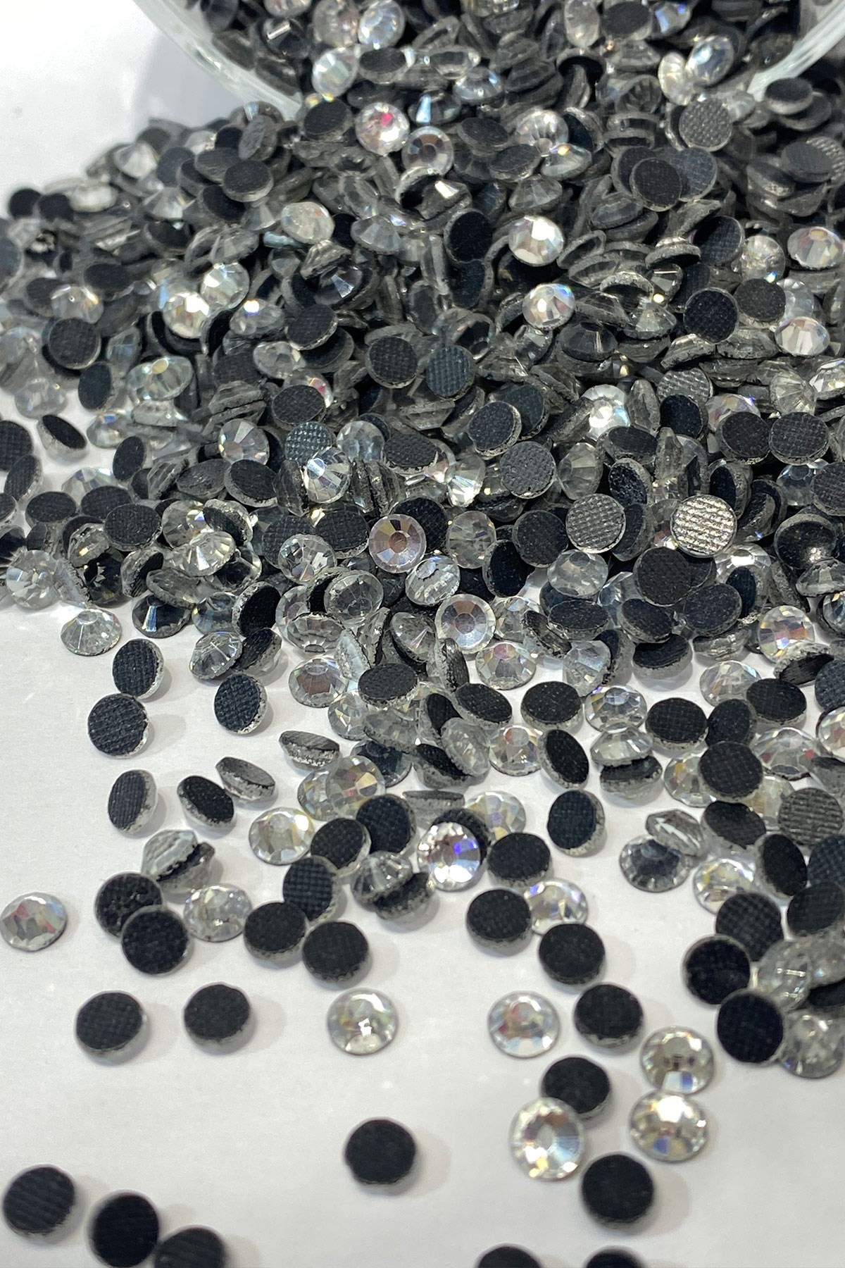 Ütüyle Yapışan Ss20 (5mm) Şeffaf Yapıştırma Taş 25 grm
