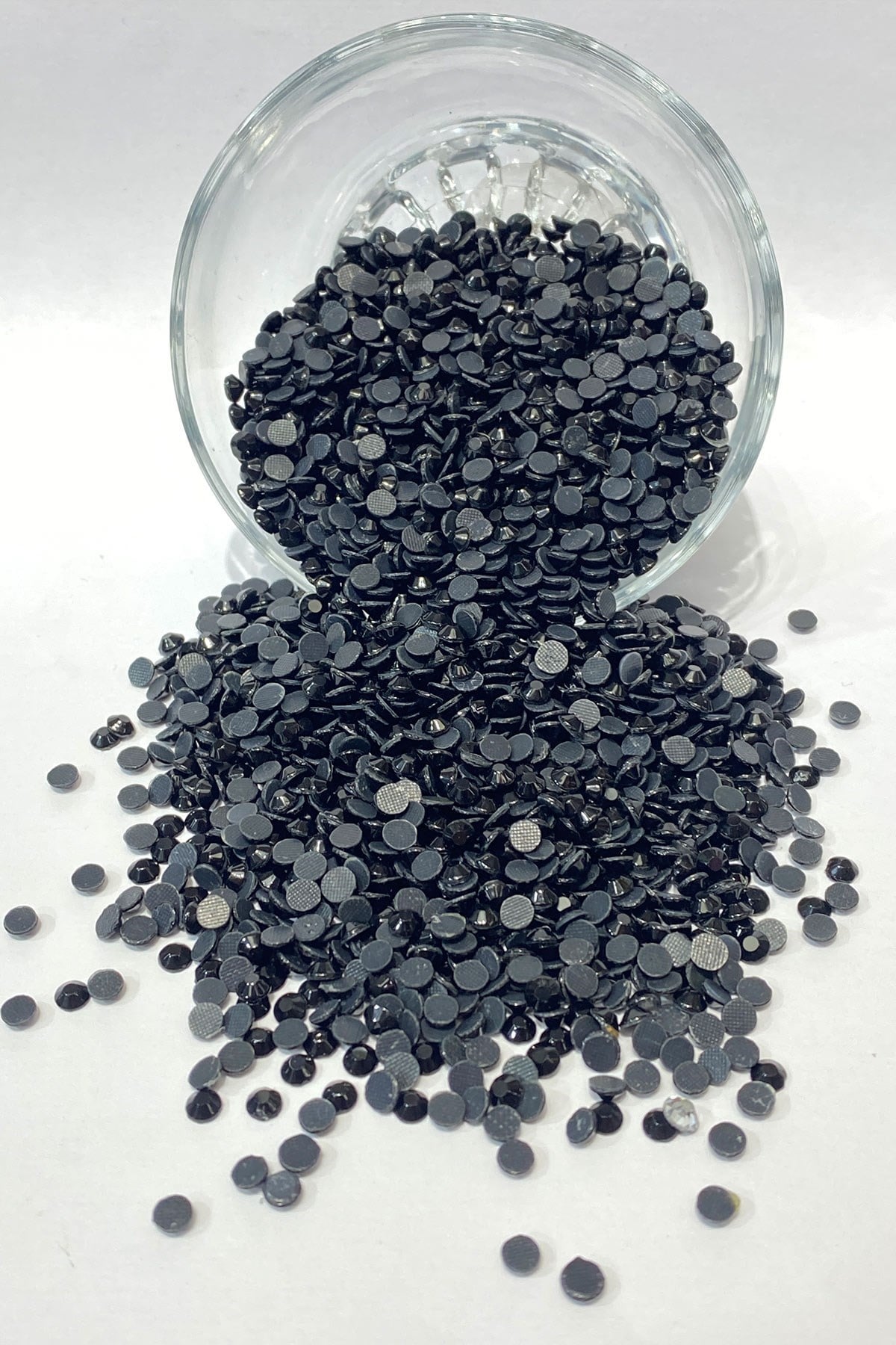 Ütüyle Yapışan Ss20 (5mm) Siyah Yapıştırma Taş 25 grm