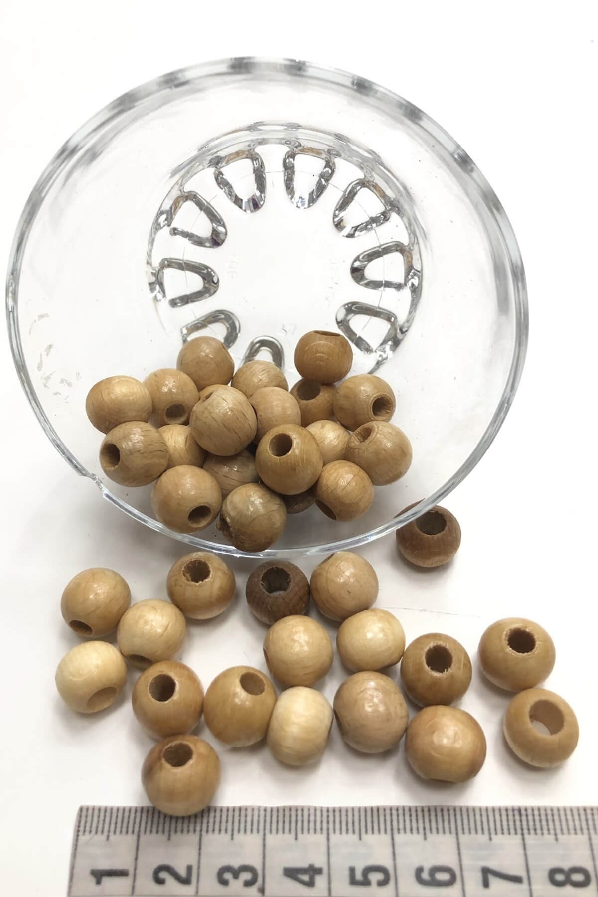 Vernikli Ahşap Boncuk 25 gr