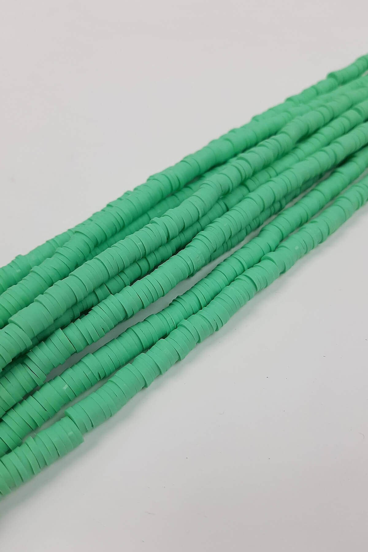Yeşil 6 mm Fimo Boncuk