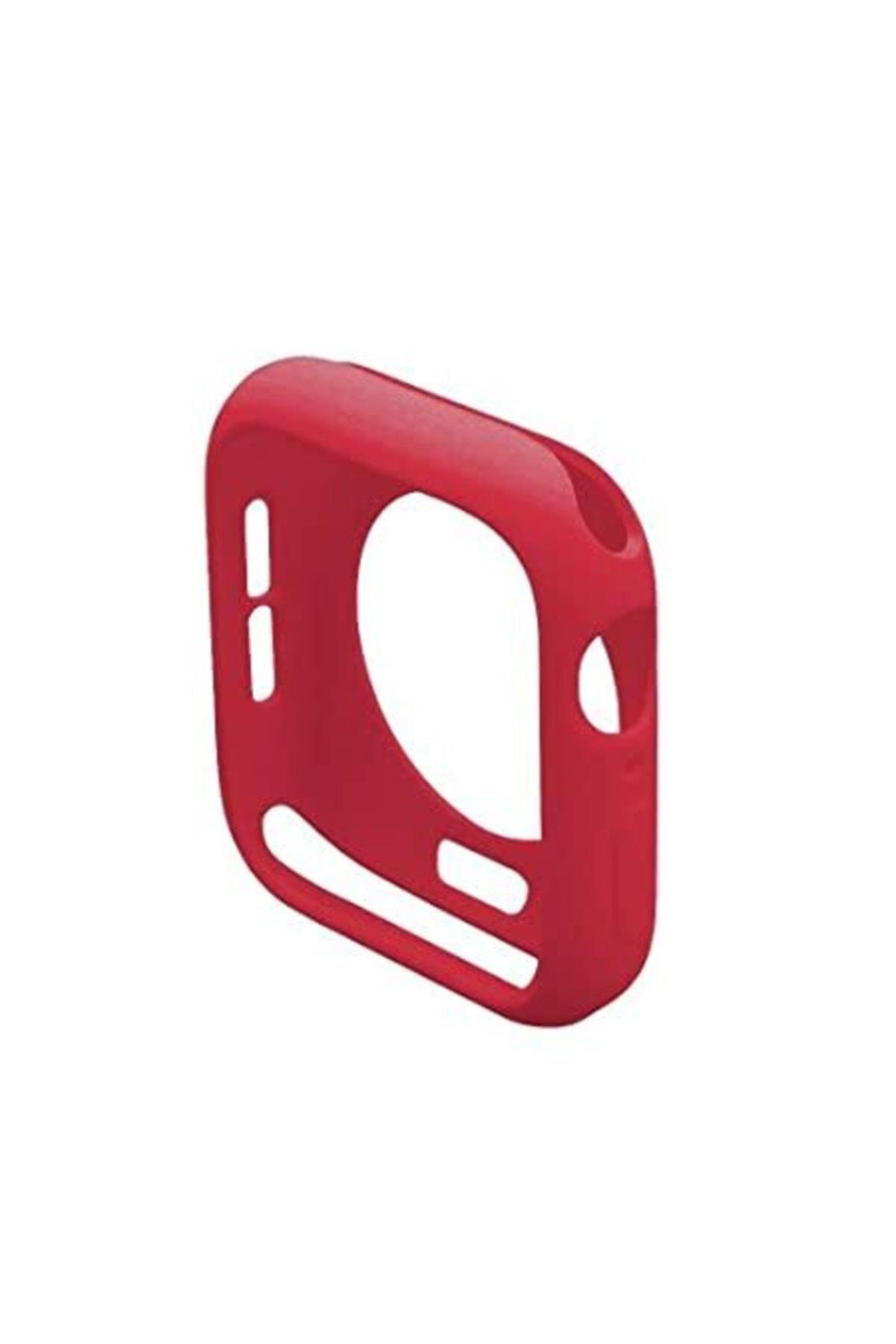 Apple Watch 4 Için 44 Mm Tpu Silikon Kılıf - Kırmızı