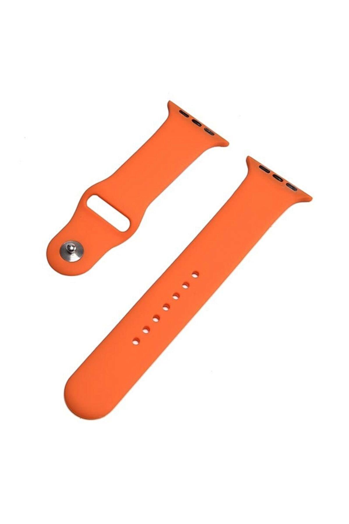 Apple Watch Series 4 5 Uyumlu 44 Mm Large Beden(m/l Sıze) Silikon Kordon Mor