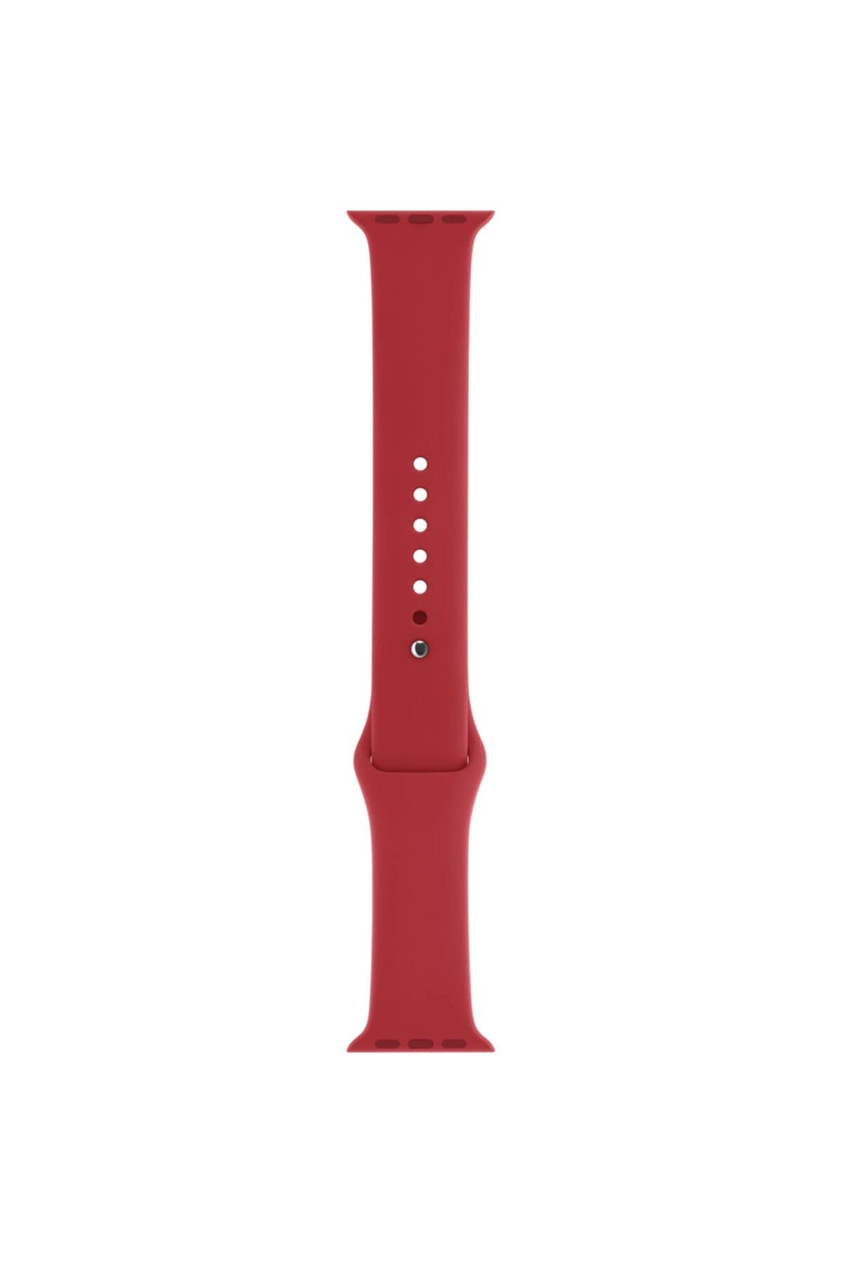 Apple Watch Series 4 5 Uyumlu 44 Mm Large Beden(m/l Sıze) Silikon Kordon Mor