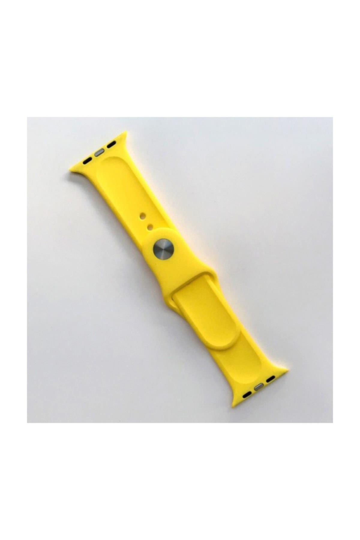Apple Watch Series 4 5 Uyumlu 44 Mm Large Beden(m/l Sıze) Silikon Kordon Mor