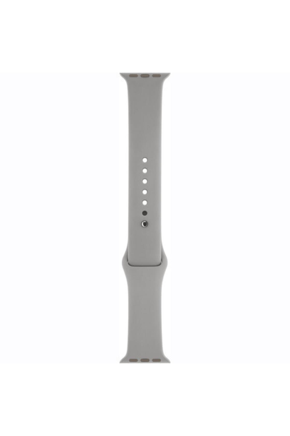 Apple Watch Series 4 5 Uyumlu 44 Mm Large Beden(m/l Sıze) Silikon Kordon Mor