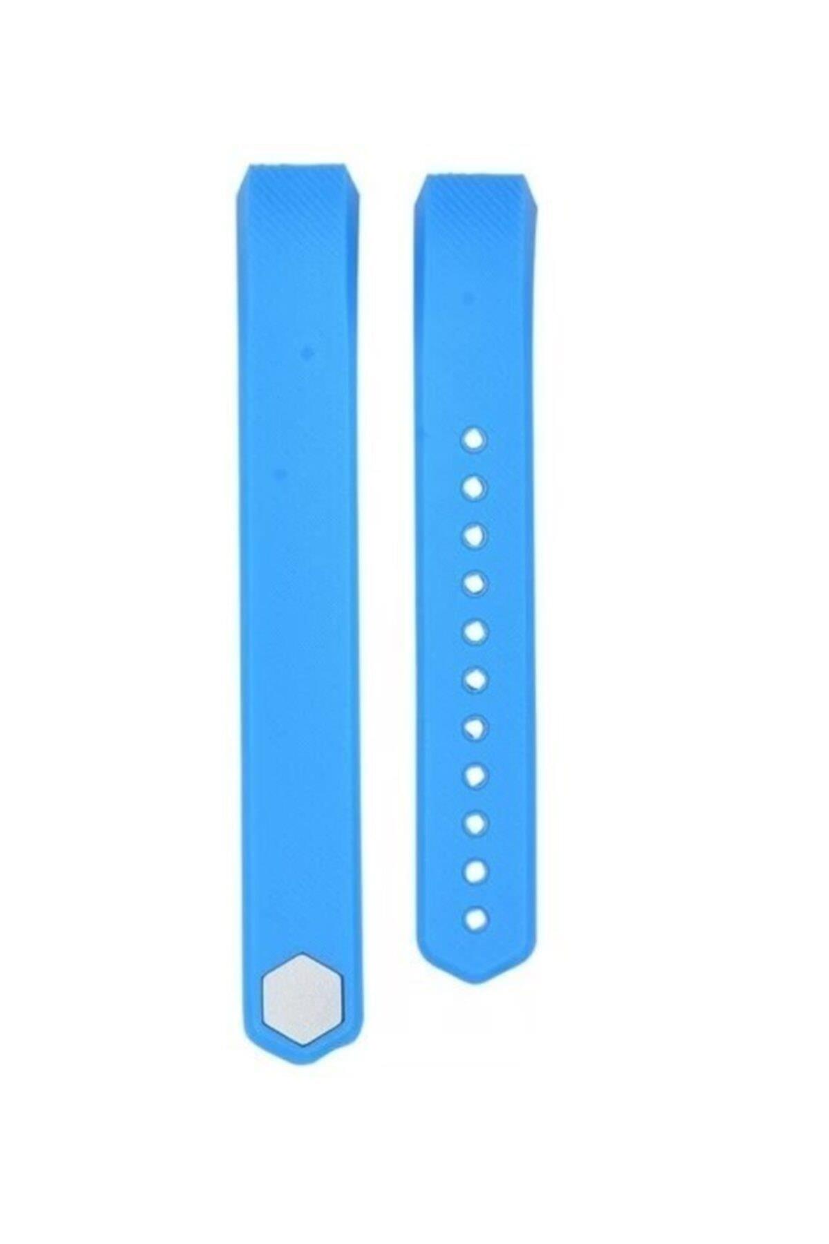Fitbit Ace Uyumlu Large Beden Mavi Silikon Kordon