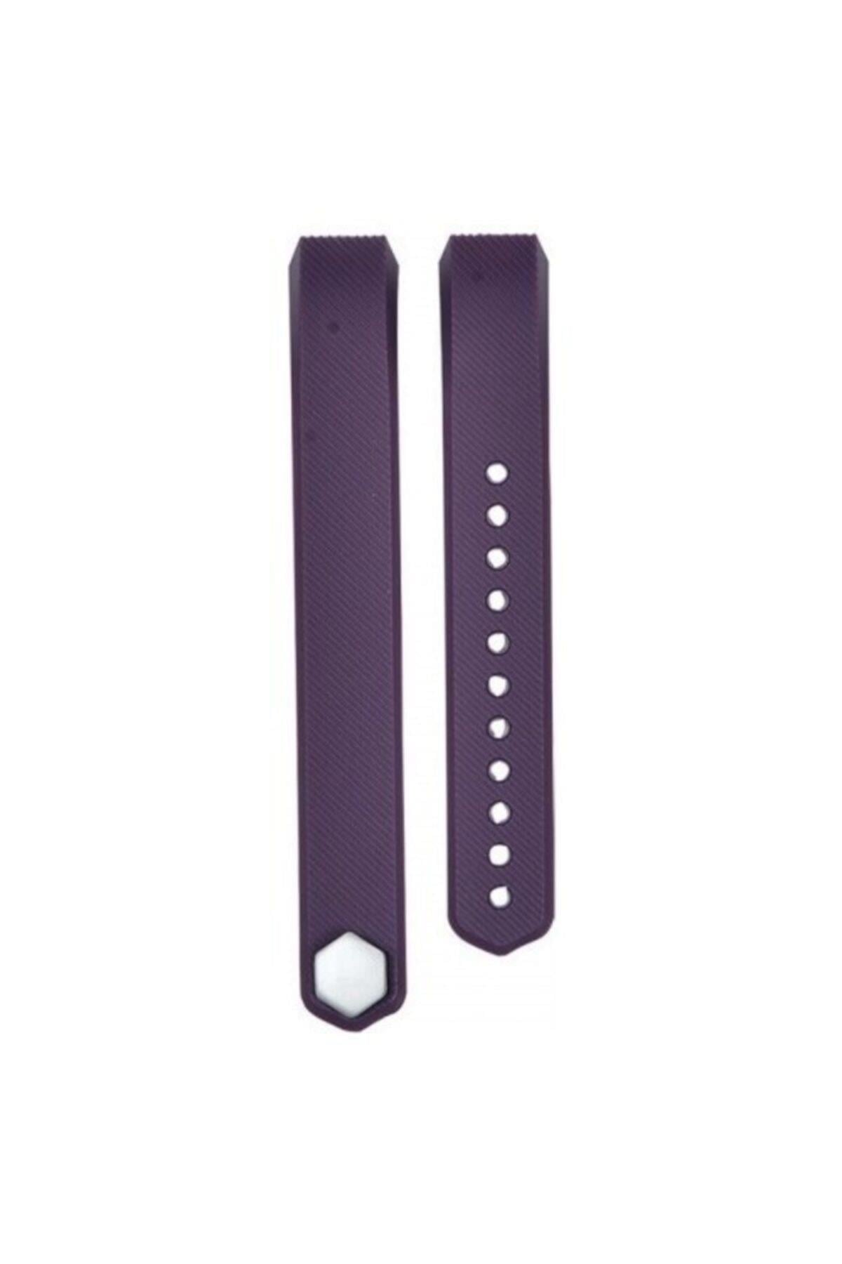 Fitbit Ace Uyumlu Large Beden Silikon Kordon Mor