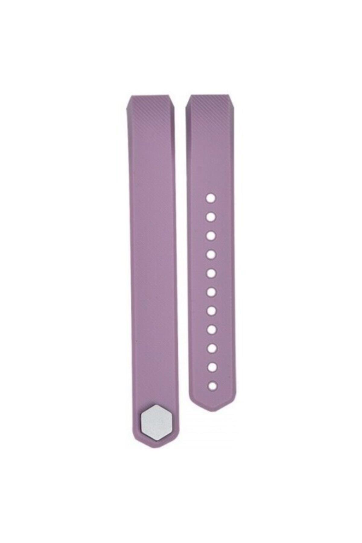 Fitbit Alta Uyumlu Small Beden(s Sıze) Silikon Kordon Lila