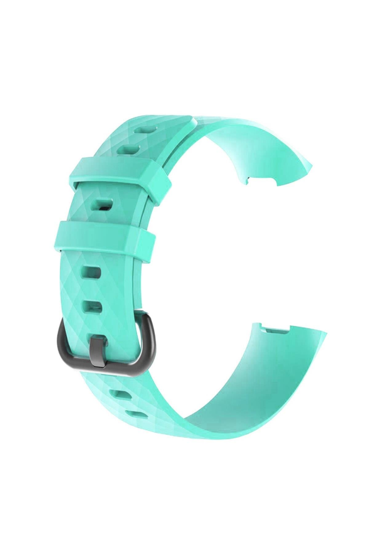 Fitbit Charge 3 Için Small Beden (S Sıze) Silikon Kordon Mor