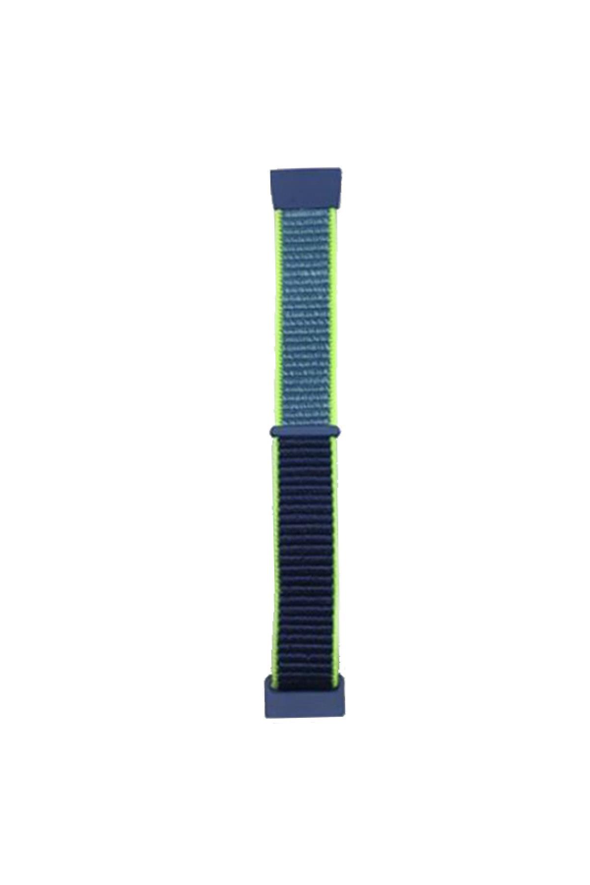 Fitbit Charge 4 Için Dokuma Kordon Alaskan Blue
