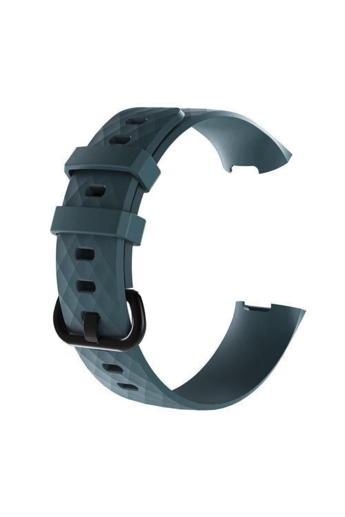 Fitbit Charge 4 Uyumlu Small Beden(s Sıze) Silikon Kordon Sarı