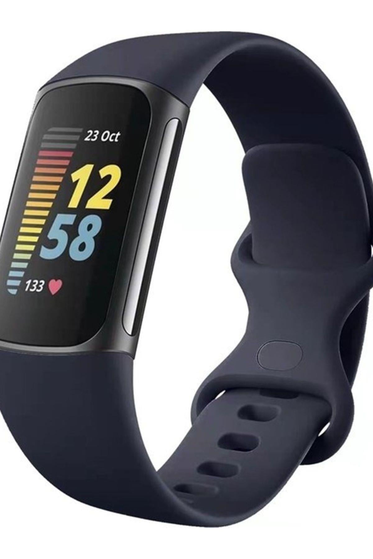 Fitbit Charge 5 Silikon Saat Kordonu