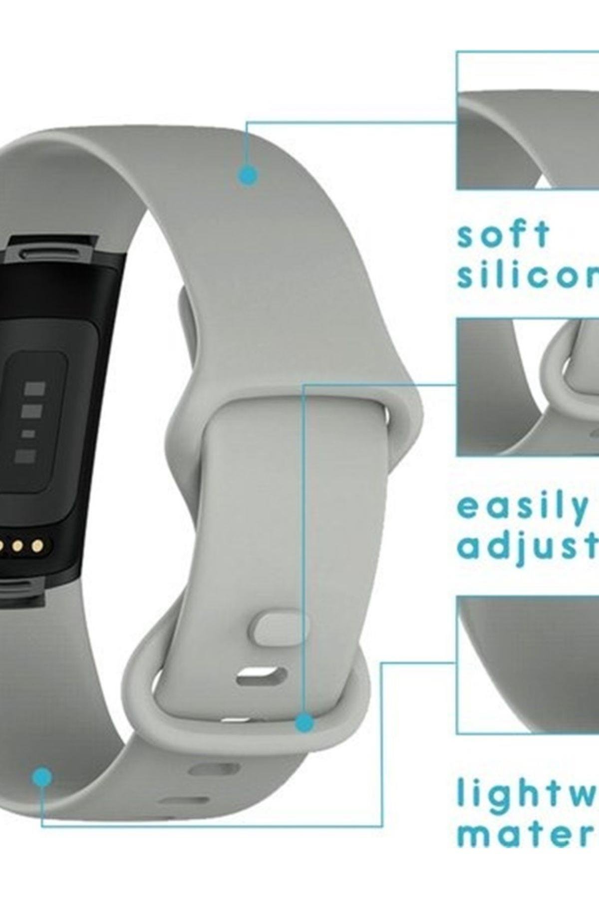 Fitbit Charge 6 Silikon Saat Kordonu
