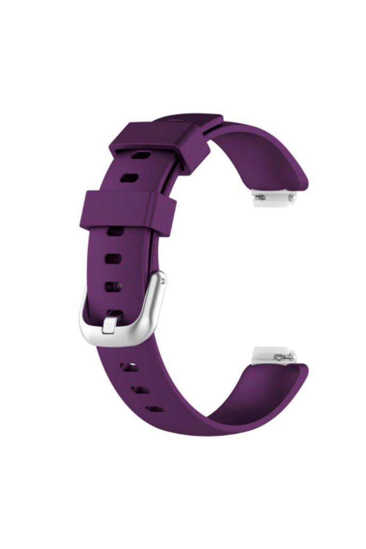 Fitbit Inspire 2 Small Beden(S SIZE) Için Silikon Kordon Kayış Açık Mavi