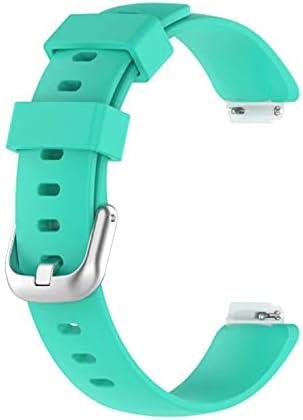Fitbit Inspıre Hr Uyumlu Small Beden(s Sıze) Silikon Kordon Turkuaz