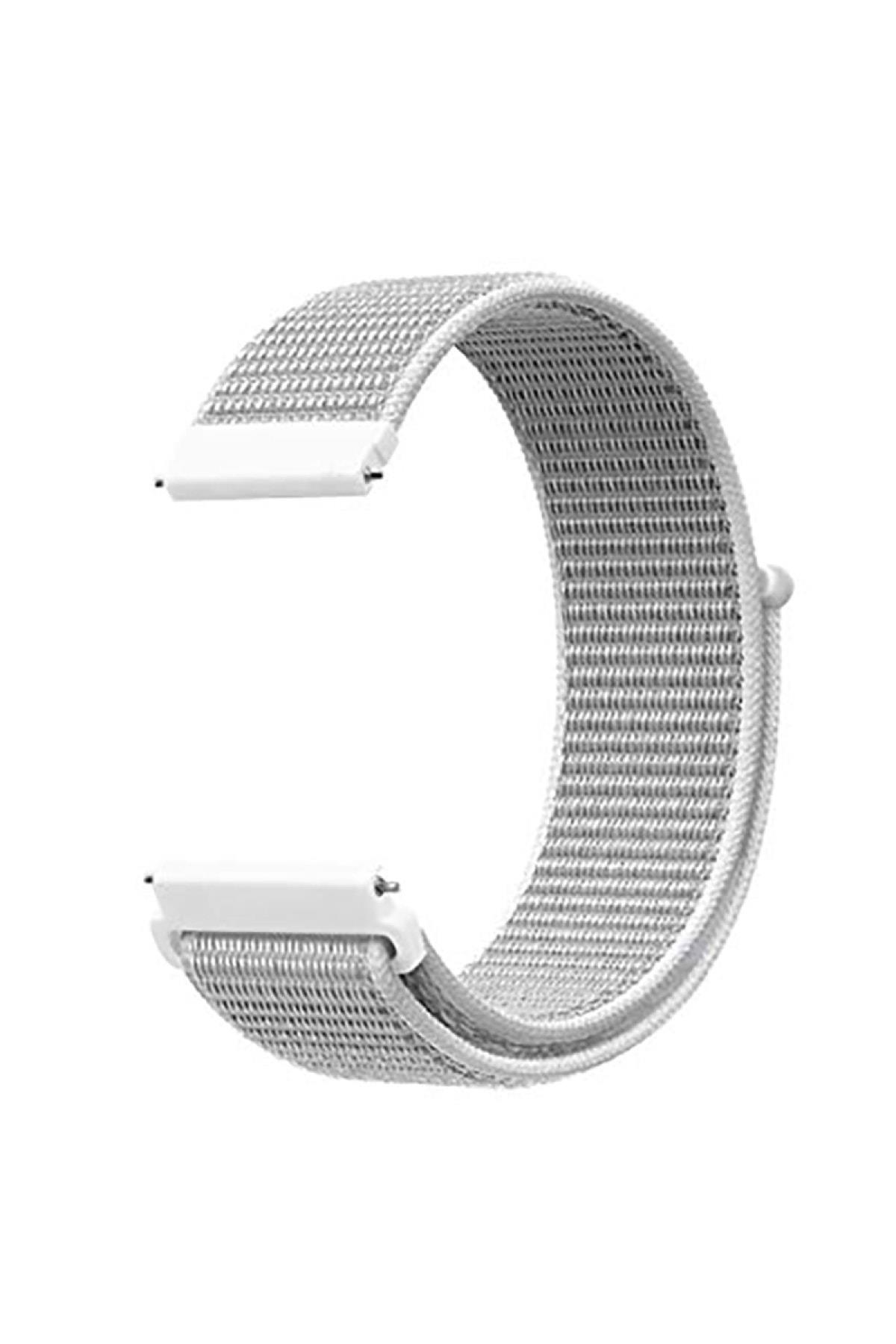Fitbit Versa 2 Için Dokuma Kordon Summit White