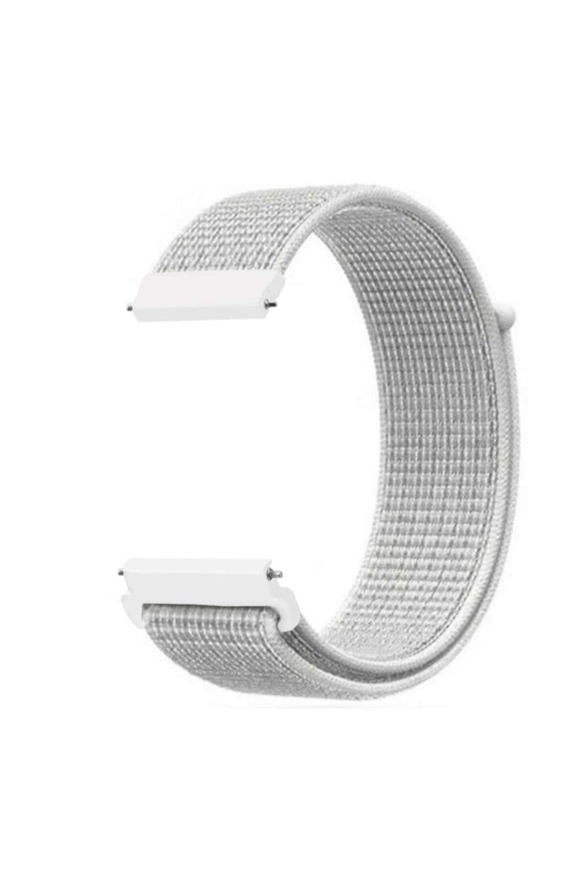 Fitbit Versa 2 Için Dokuma Kordon Summit White