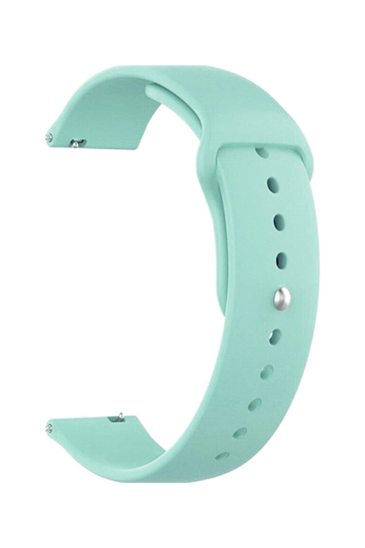 Fossil Watch Gen 6 Için Spor Silikon Kordon Kırmızı