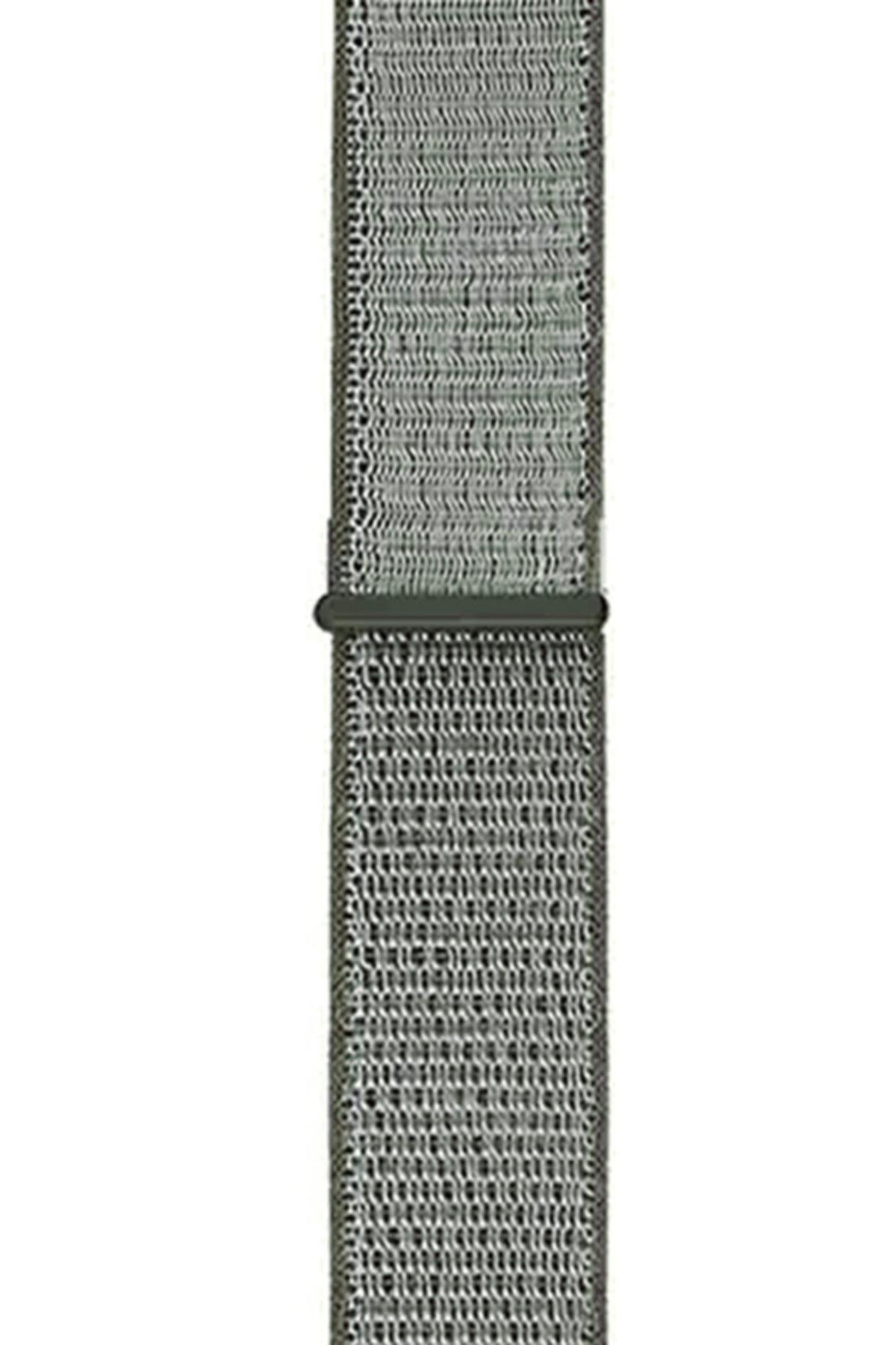 Fossil Watch Gen 6 Uyumlu  Dokuma Kordon Hiper Kırmızı/neptün Yeşili