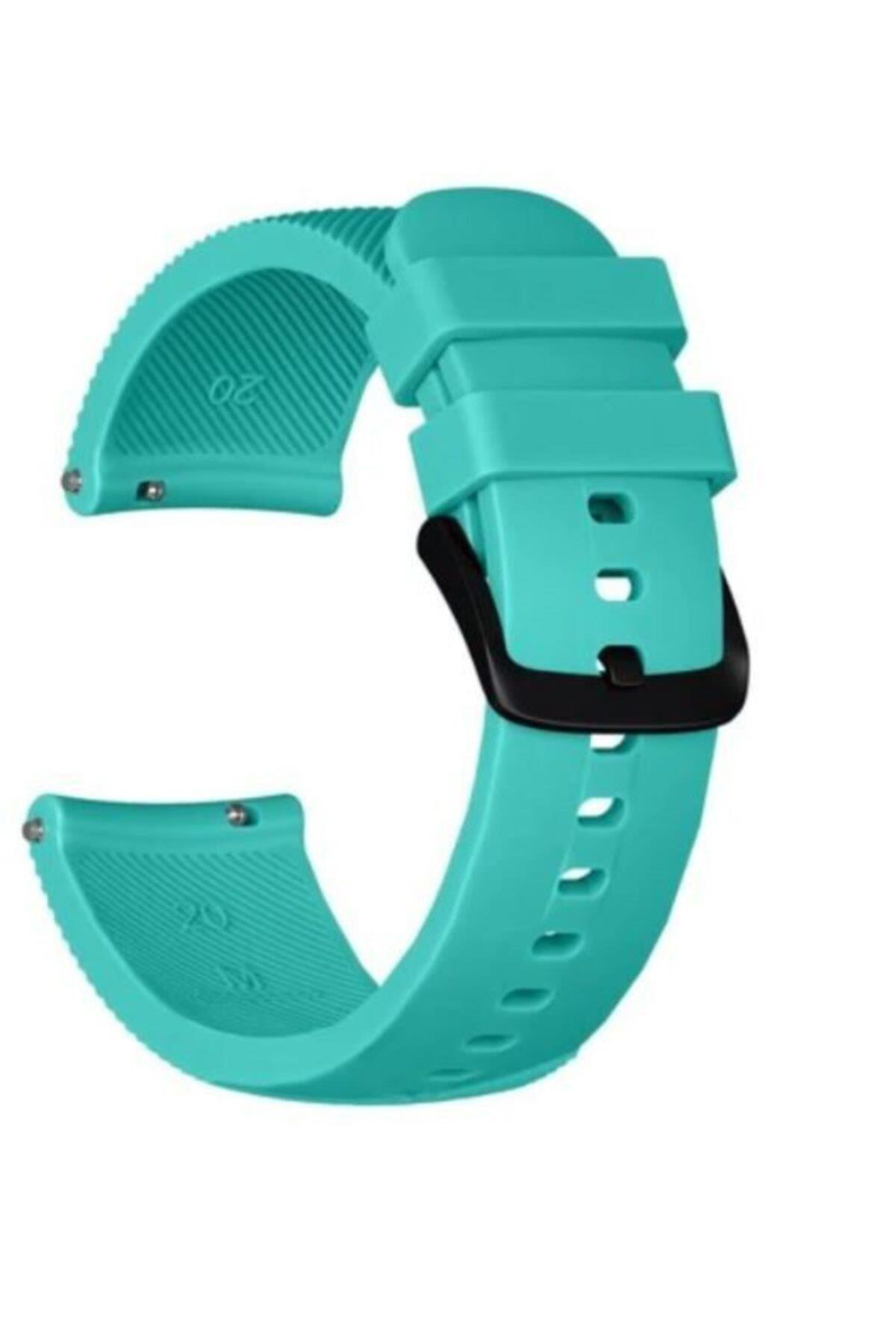 Galaxy Active 2 40 Mm(Sm-r830) Için Dokuma Kordon Pembe Gökkuşağı