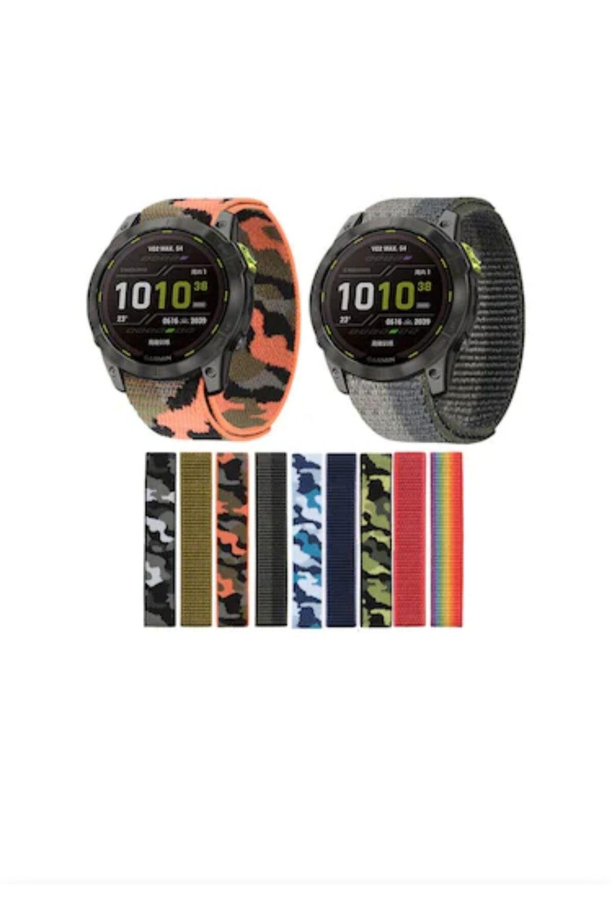 Garmin Fenix 3-3hr (26MM) Kumaş Kordon