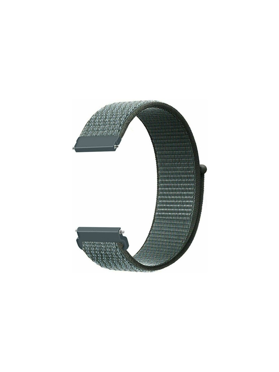 Garmin Forerunner 745 Için Dokuma Kordon Beyaz Gökkuşağı