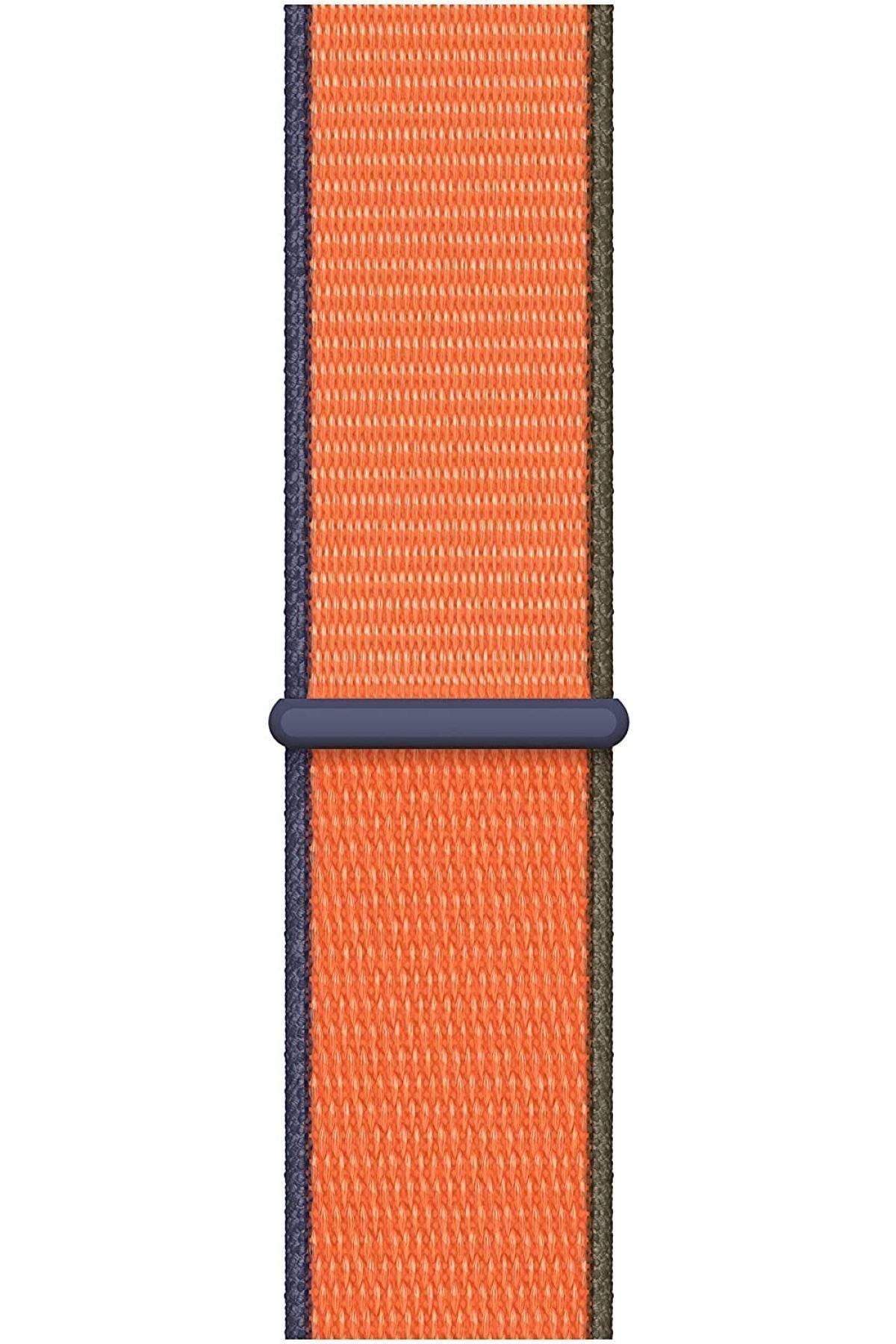 Garmin Forerunner 745 Için Dokuma Kordon Kayış Obsidian Mint