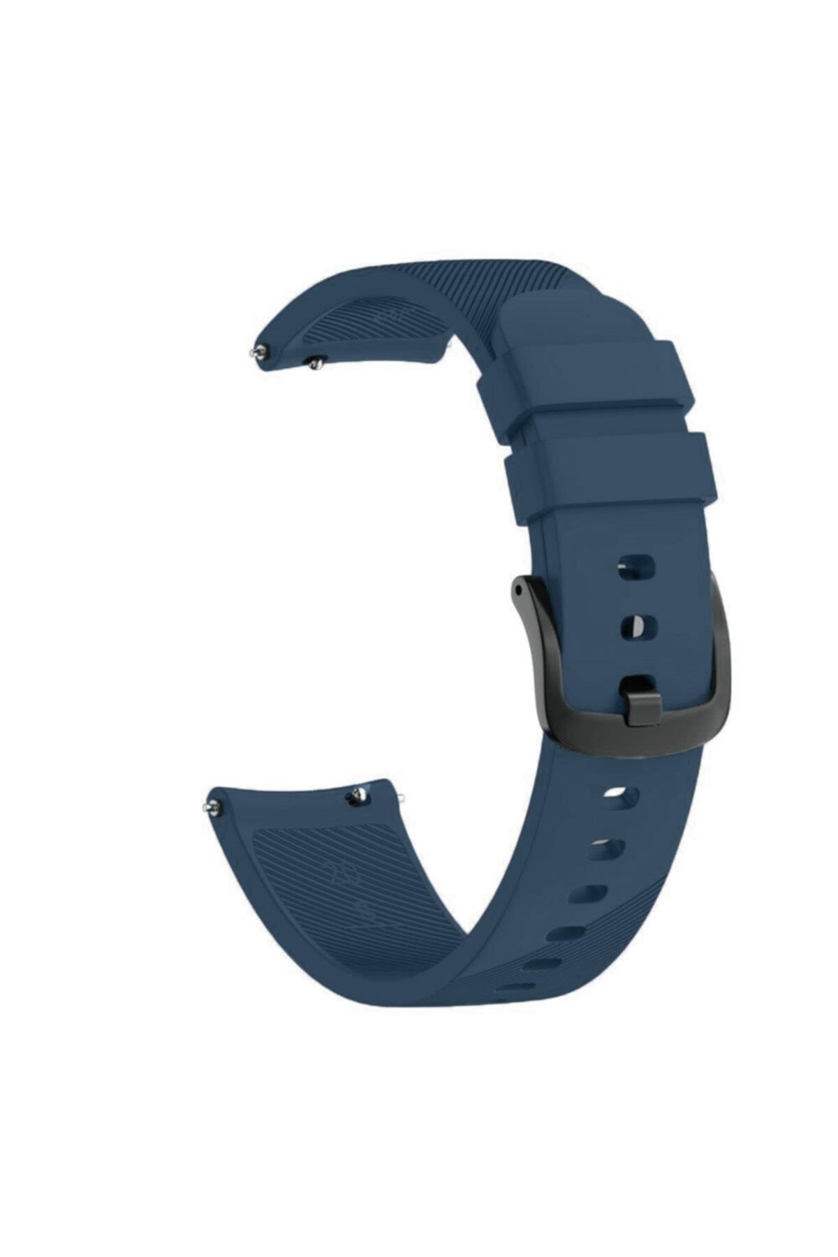Garmin Vivoactive 3 Uyumlu Silikon Kordon Siyah