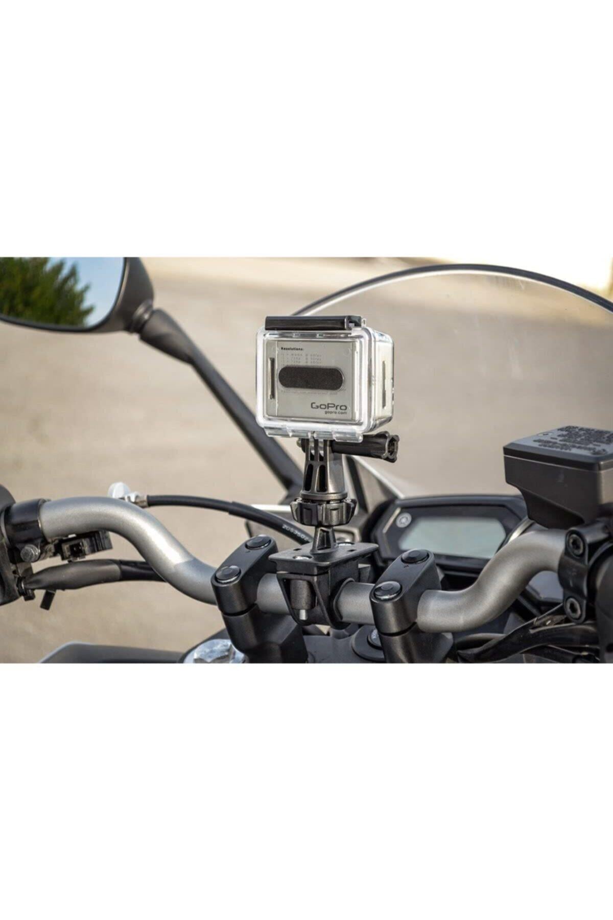 Gopro 9-8-7-6-5-4-3-3 -2 Ve Session Modelleri Için Bisiklet Gidon Aparatı Oval Çok Açı Tutucu