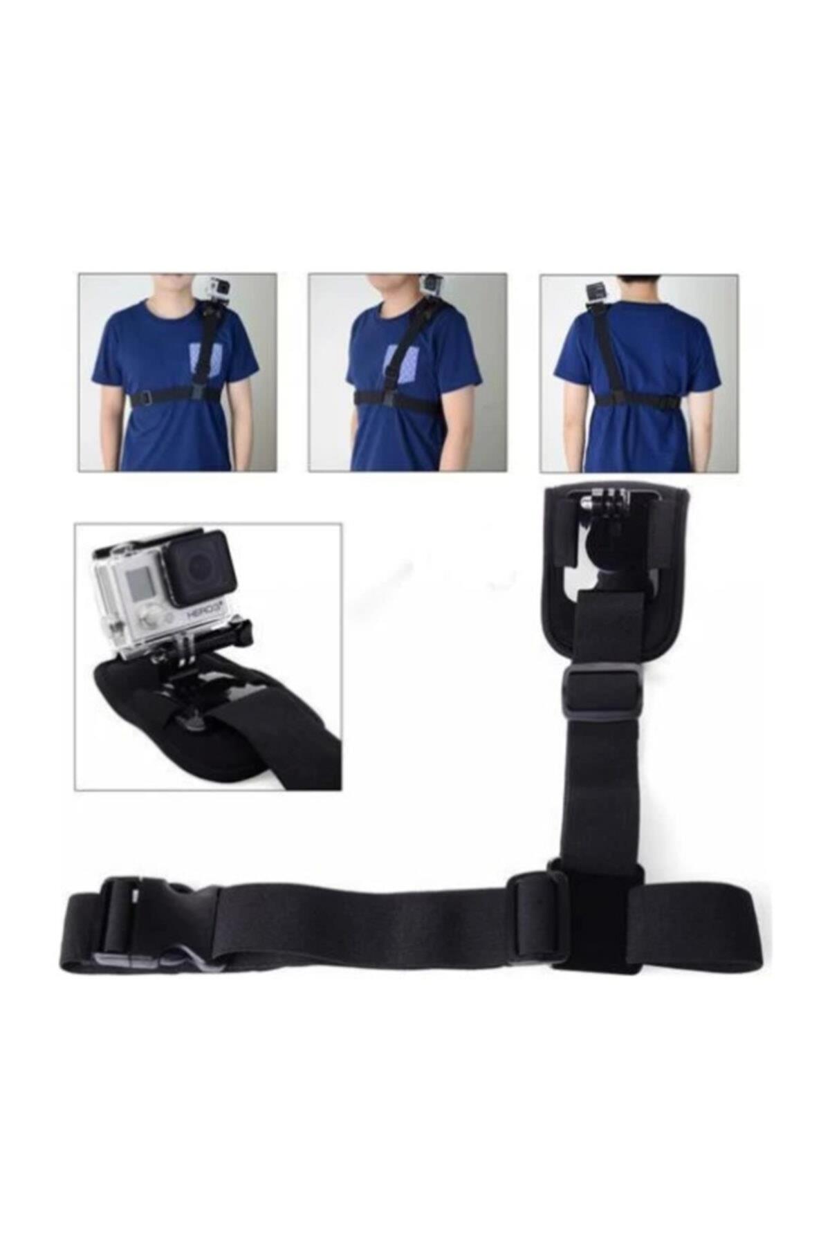 Gopro Session 5 Ve Hero 9-8-7-6-5-4-3-3 Için Omuz Askısı Tutucu Shoulder Strap