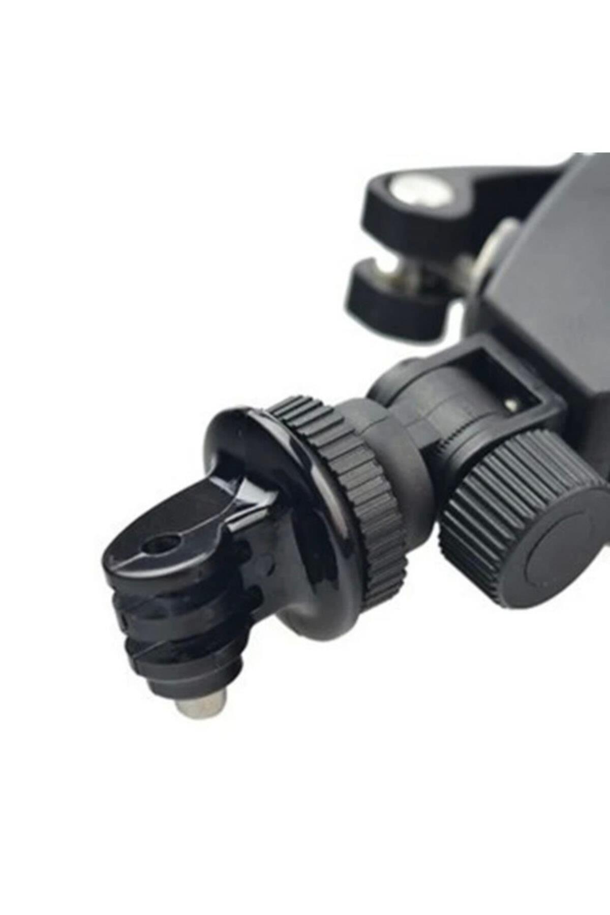 Gopro Session Ve Hero 9-8-7-6-5-4-3-3 Için Profesyonel Bisiklet Tutucu Monopod Holder