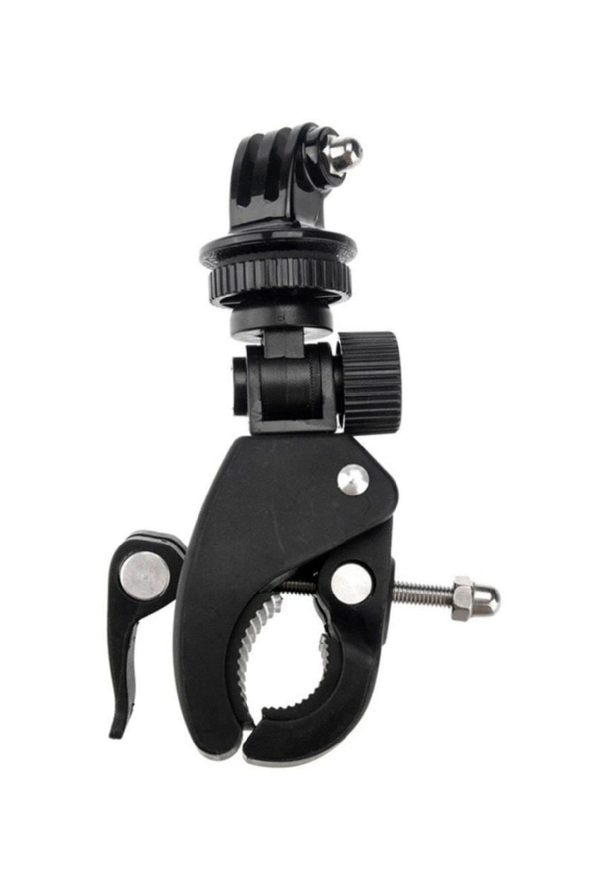 Gopro Session Ve Hero 9-8-7-6-5-4-3-3 Için Profesyonel Bisiklet Tutucu Monopod Holder