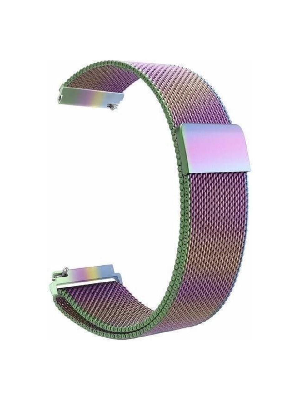 Haylou Ls02 Için Milanese Kordon Kırmızı