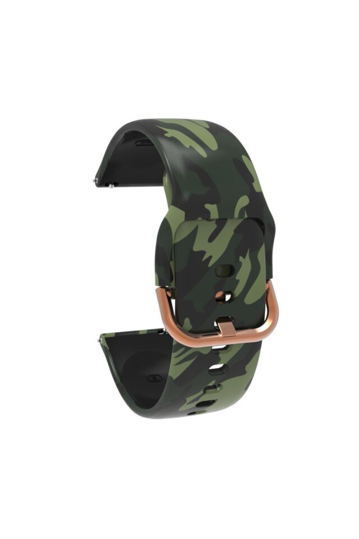 Haylou Ls05 Uyumlu   Desenli Silikon Kordon Ebruli