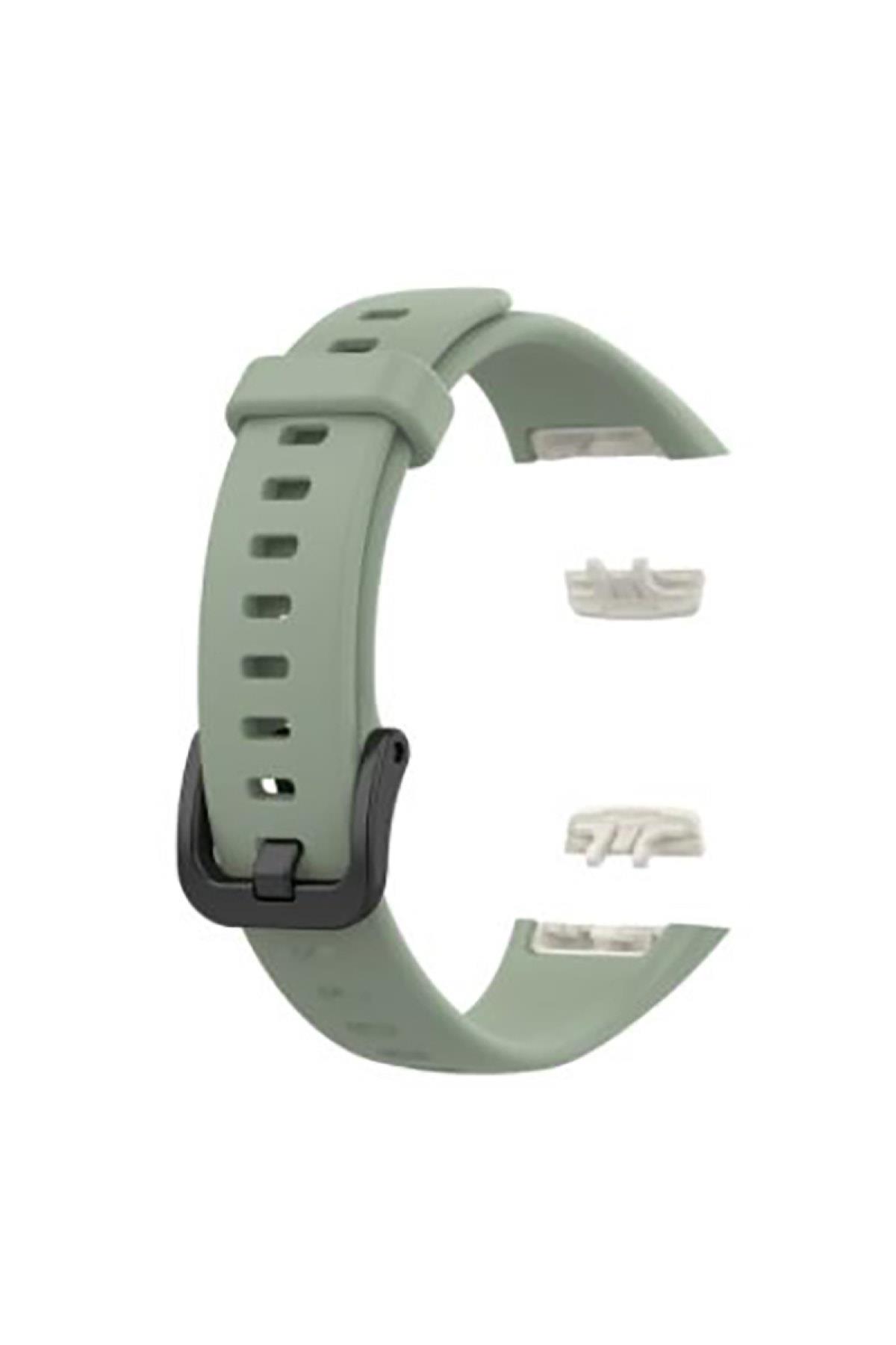 Honor Band 6 Için Silikon Kordon Turuncu