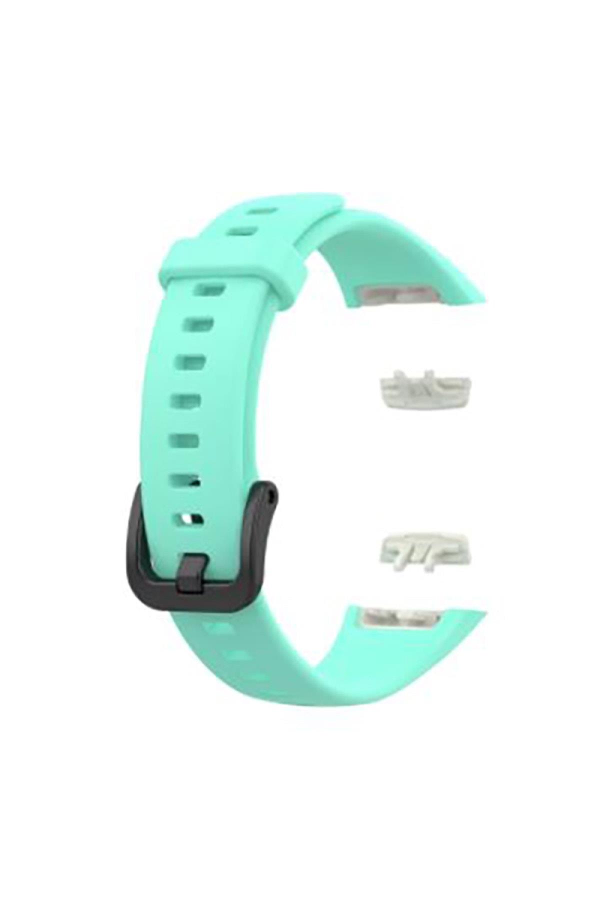 Honor Band 6 Için Silikon Kordon Turuncu