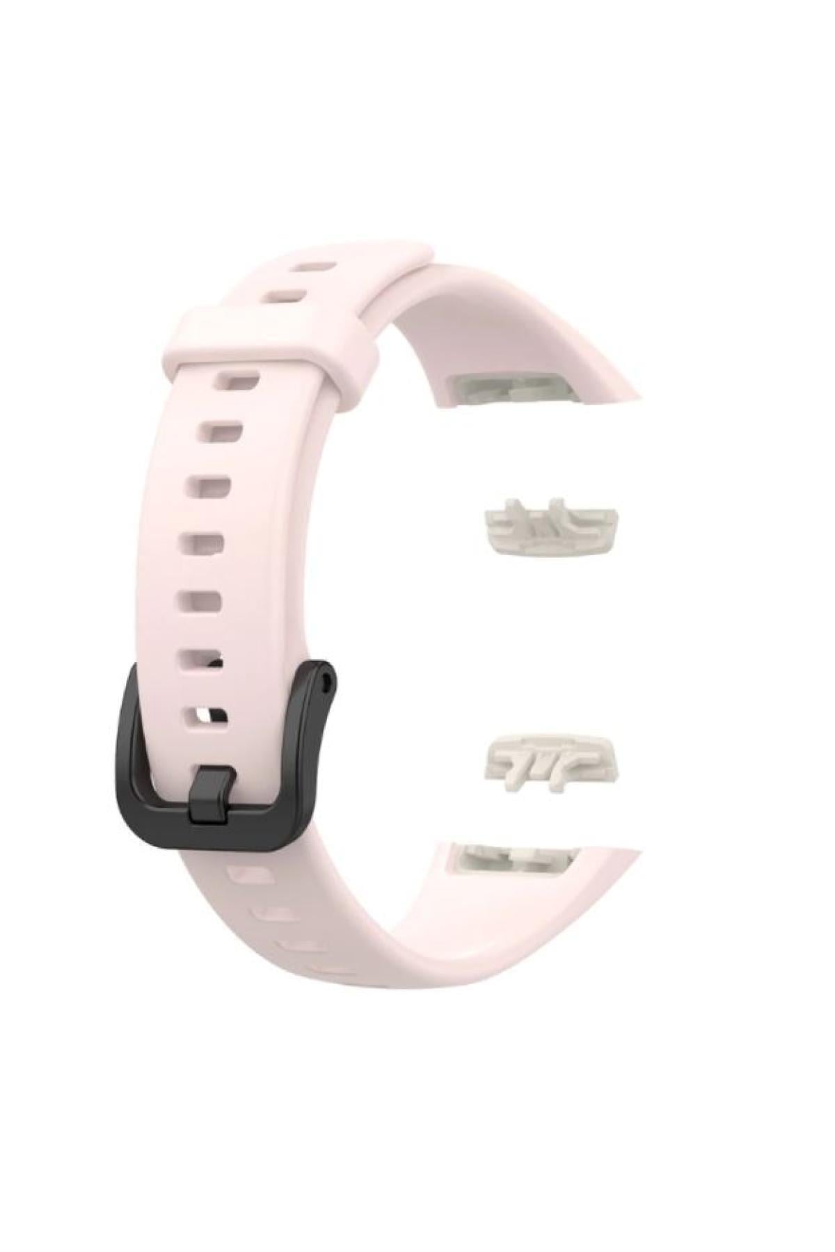 Honor Band 6 Için Silikon Kordon Turuncu