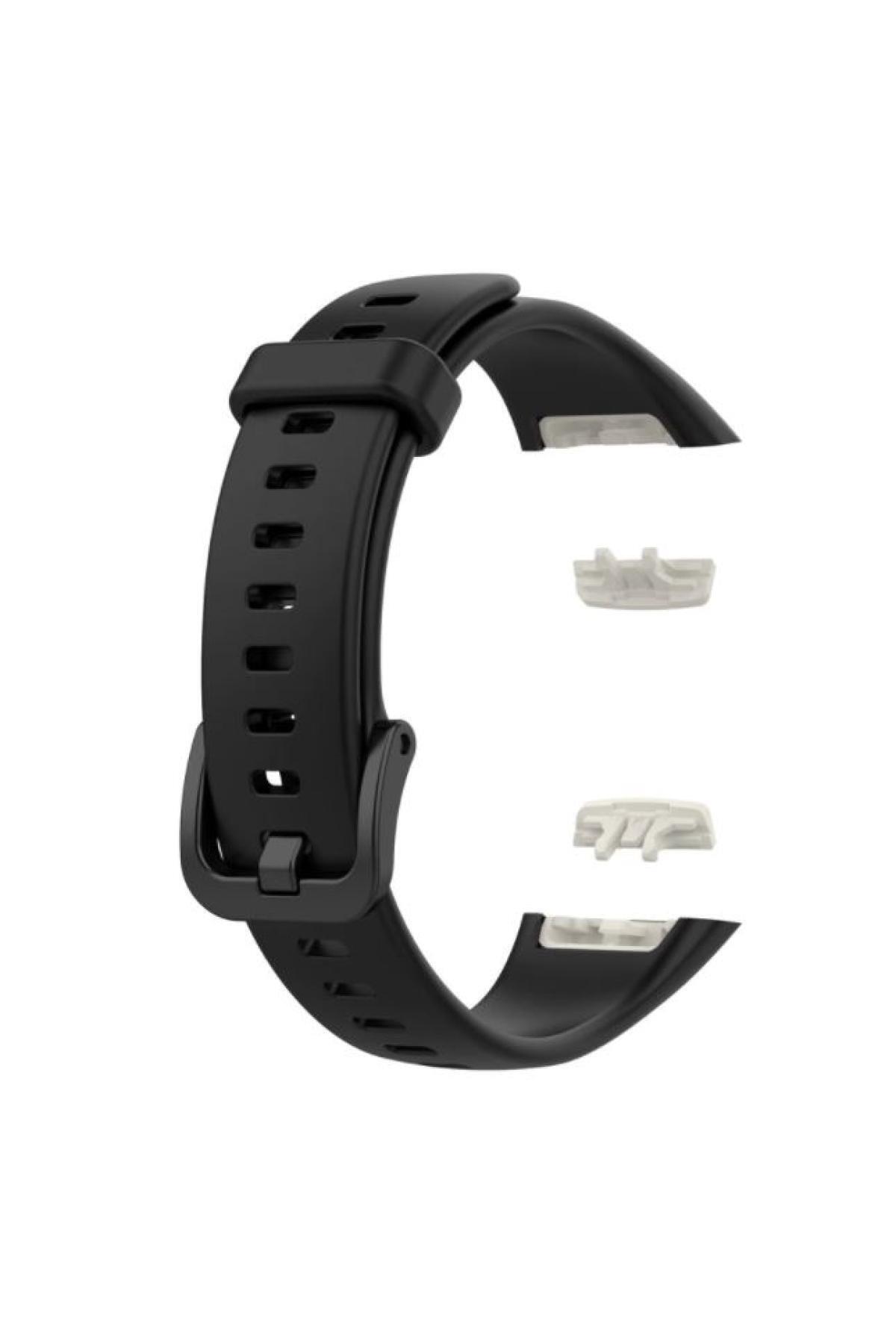 Honor Band 6 Için Silikon Kordon Turuncu