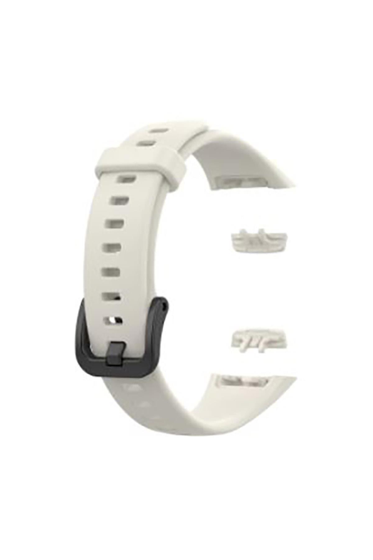 Honor Band 6 Için Silikon Kordon Turuncu