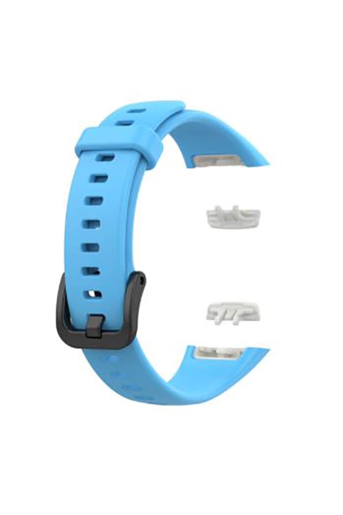 Honor Band 6 Için Silikon Kordon Turuncu