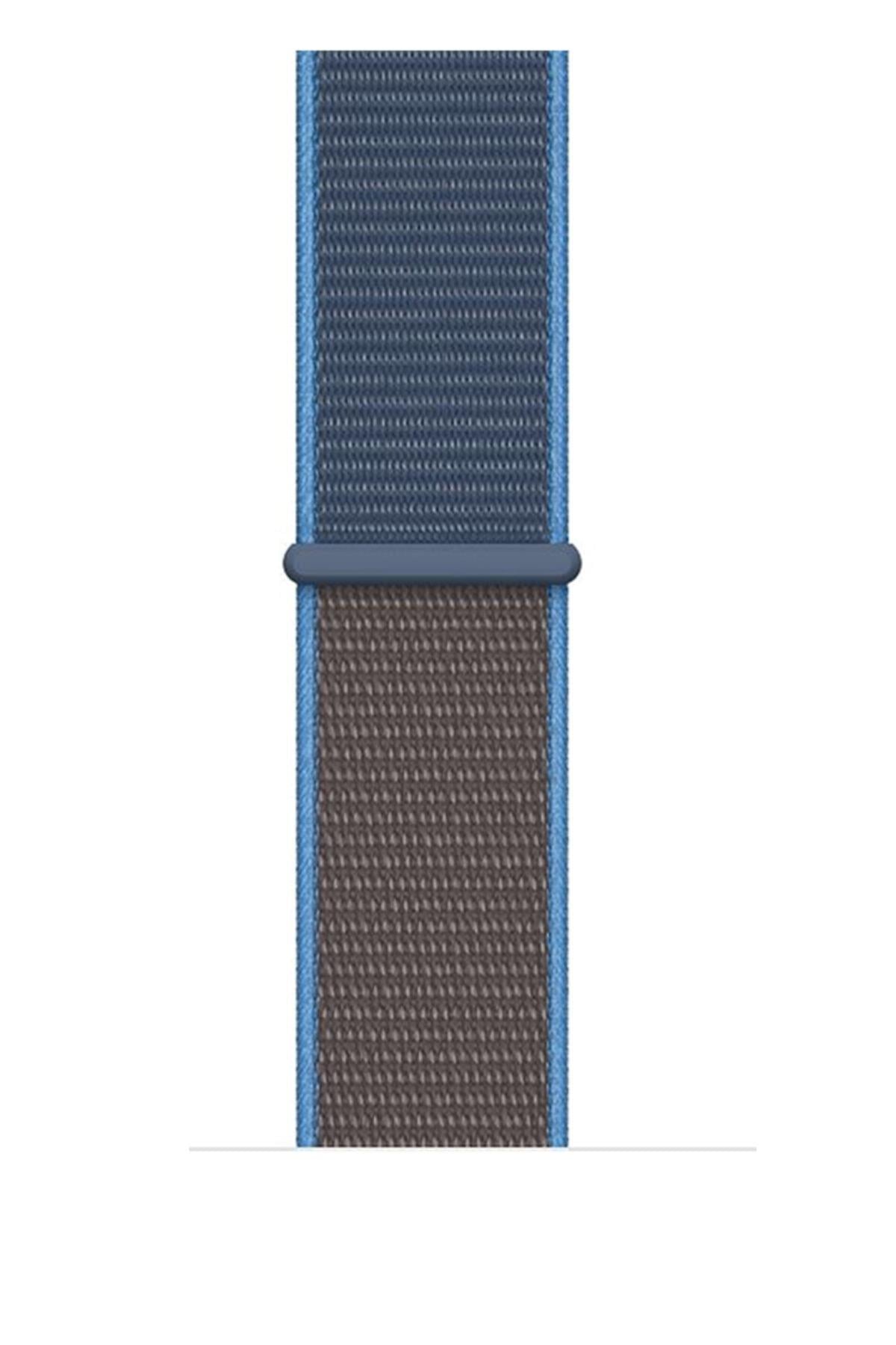 Honor Magicwatch 2 42 Mm Için Dokuma Kordon Lacivert Çizgili